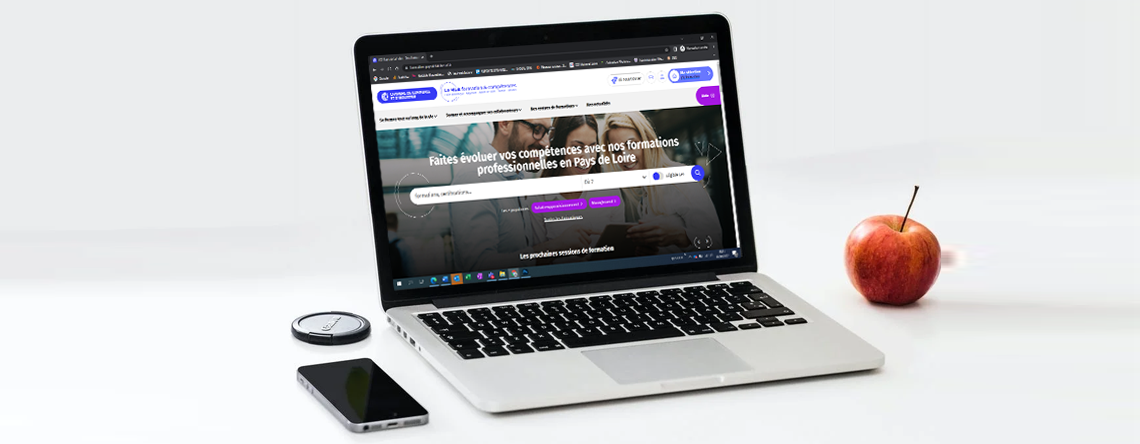 lancement du site internet hub formation et compétences