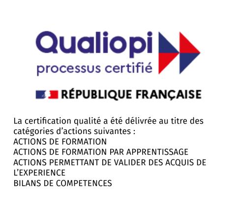 Certification Qualiopi CCI 72